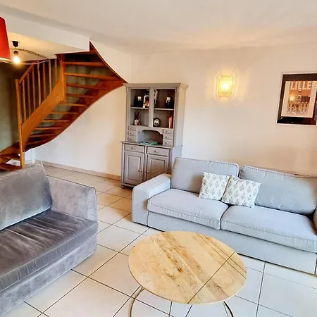 Hébergement de vacances Au Calme Avec Jardin, Wifi Et Parking Près De Lille - Fr-1-510-222